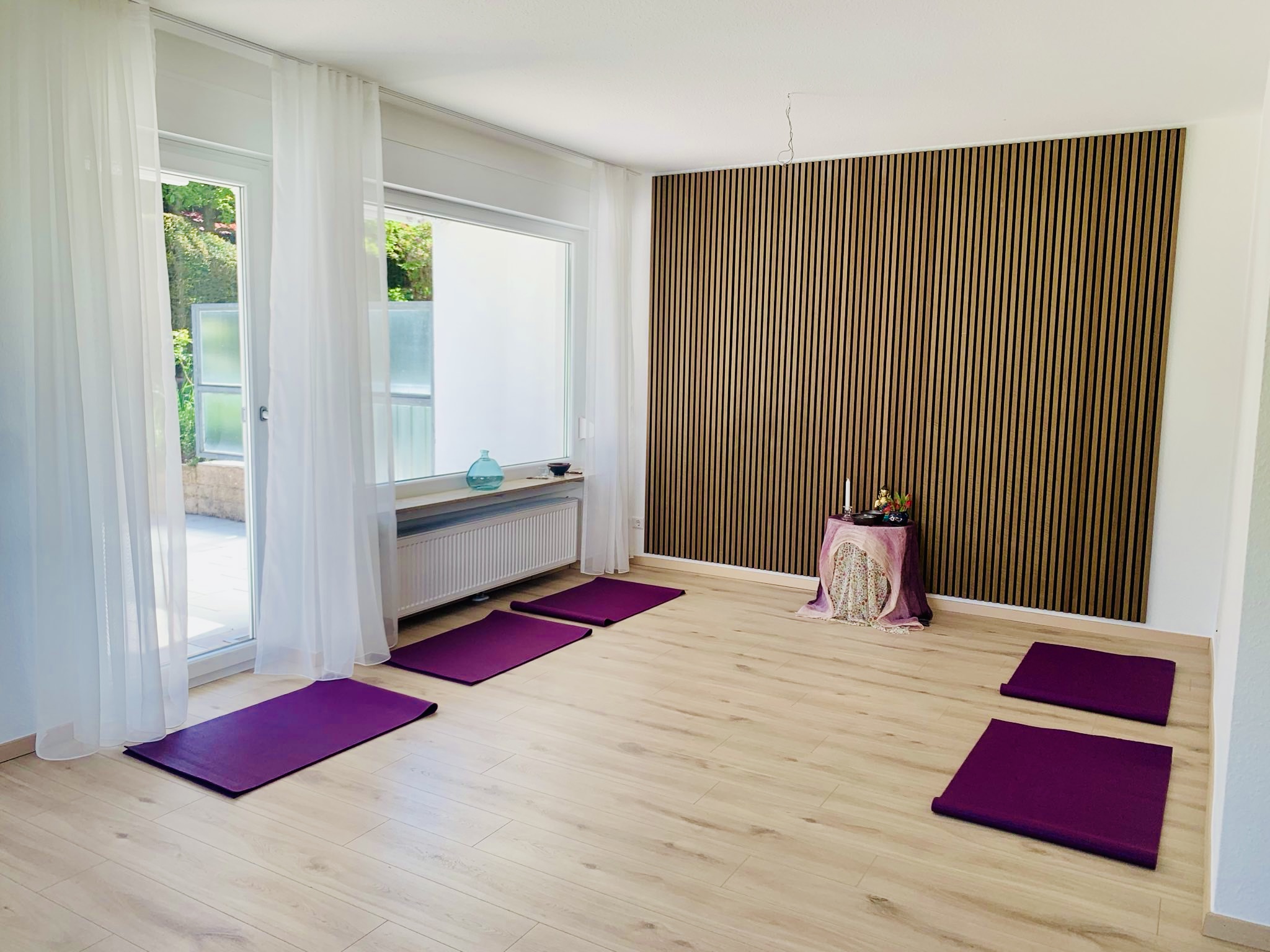 Kursraum im Haus der Achtsamkeit Pforzheim